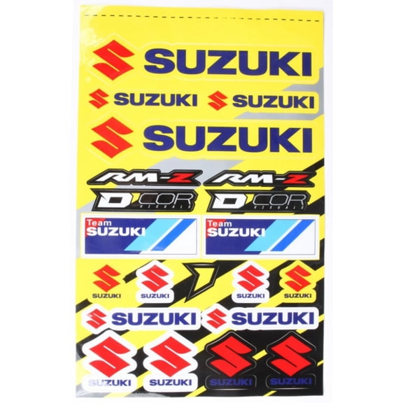 D'Cor Visuals Suzuki Decal Sheet (40-40-104)