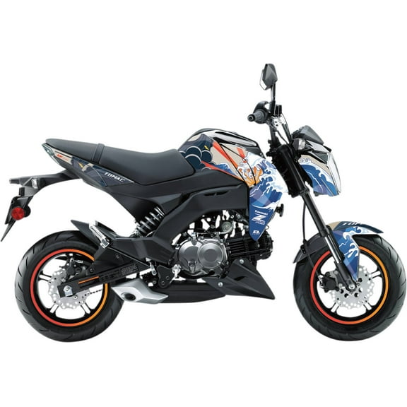 D'Cor Visuals The Wave Z125 Pro Graphics Kit (20-20-324)