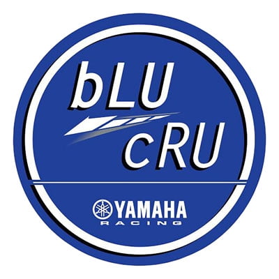 D'Cor Visuals Yamaha Blu Cru Decals 4"