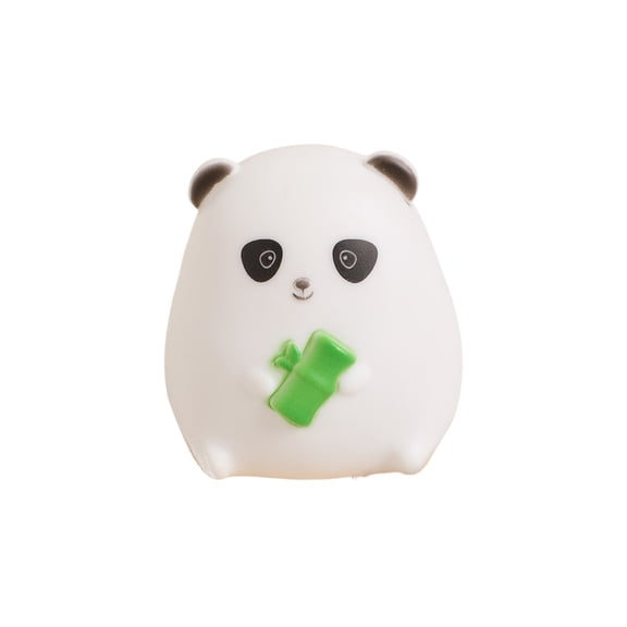 D Cute Cartoon Animals Ornaments Internet Desktop Cute Pet Small Ornaments Animals Luminous Create Doll Night Light Battery Operated Led Desk Lamp Pattern D Plastic