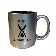 D&D Coffee Mug, Ranger Accuracy Juice 11oz Ceramic Coffee Cup Teacup with Handle, Dungeons Dragons Gifts DND