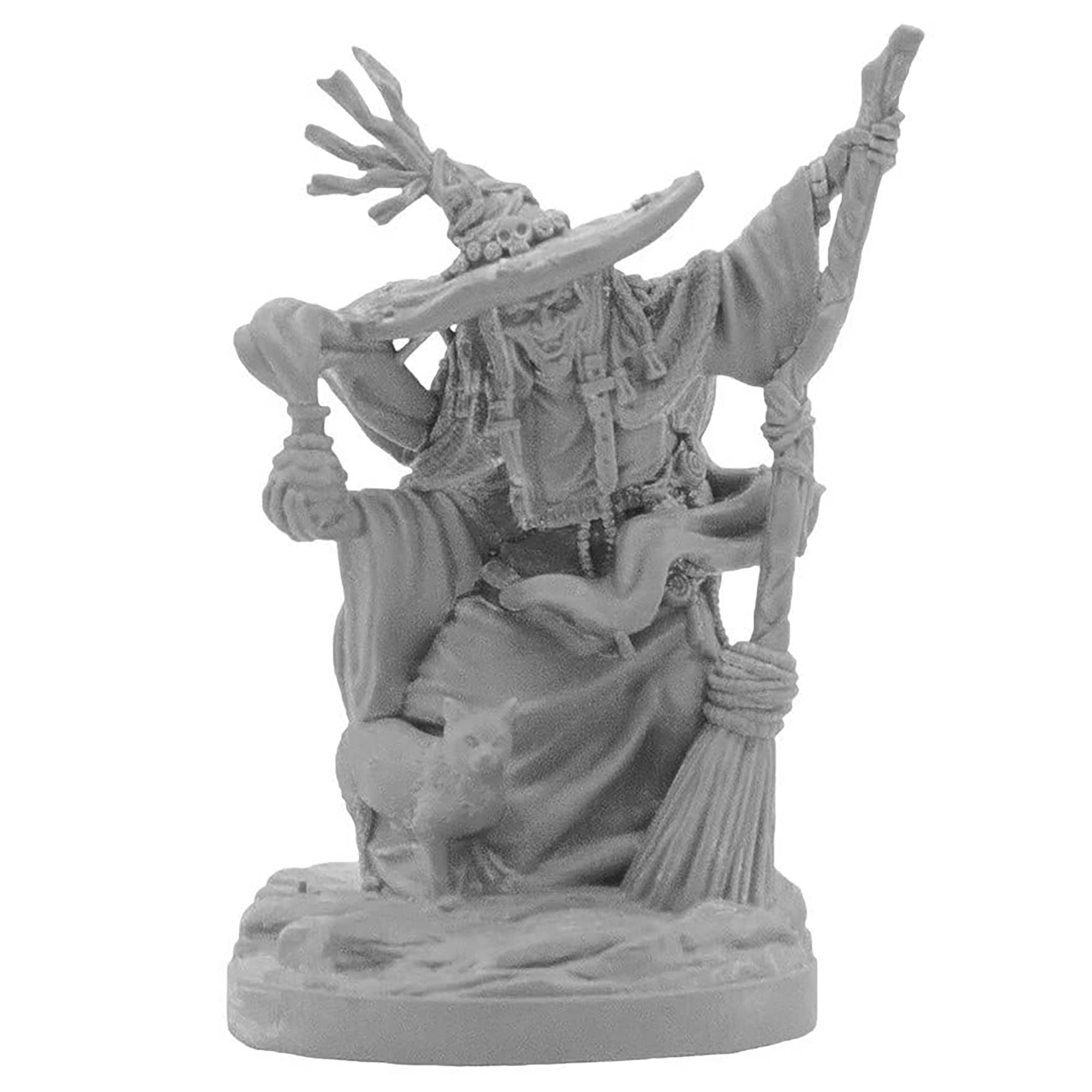 D&D: Collectors Series: Barovian Witch - Unpainted Miniature - Curse of Strahd, Gale Force Nine, Dungeons & Dragons