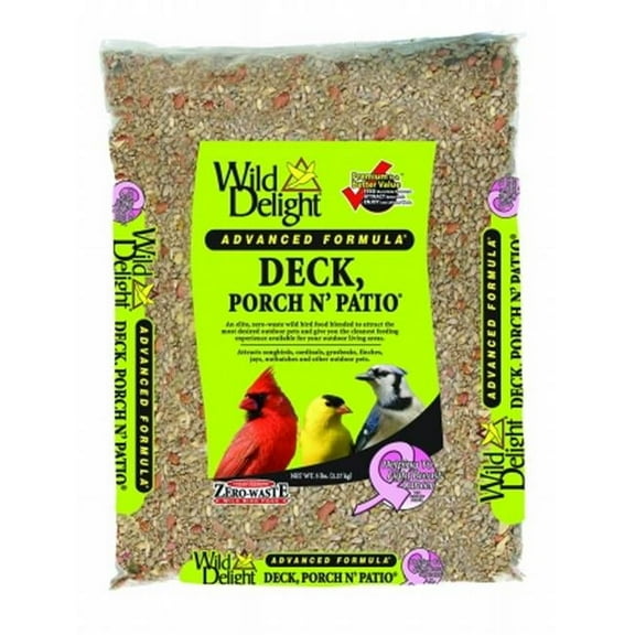 D&D Commodities Wild Delight Deck, Porch N Patio Wild Bird Food 5 Lb 374050