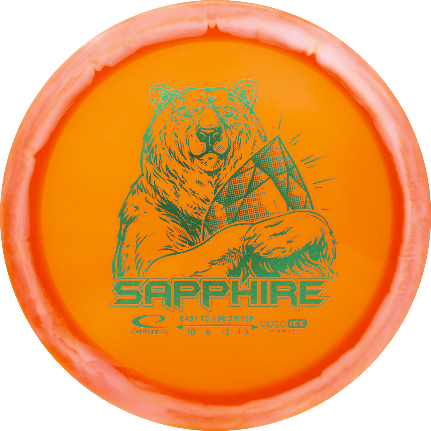D·D DYNAMIC DISCS Latitude 64 Opto Ice Orbit Sapphire Beginner Friendly