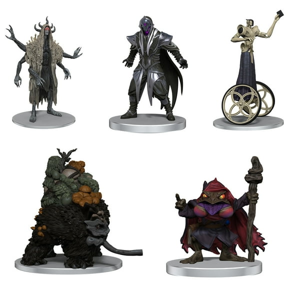 D&D Icons of the Realm: Strixhaven Set 1 - 6 Figure Pre-Painted Miniature Set, Dungeons & Dragons, RPG Figures