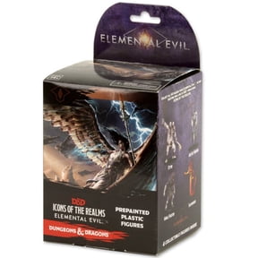 D&D Icons of the Realms: Elemental Evil (Booster) - 4 Miniatures, Randomly Assorted, Prepainted, RPG, Dungeons & Dragons