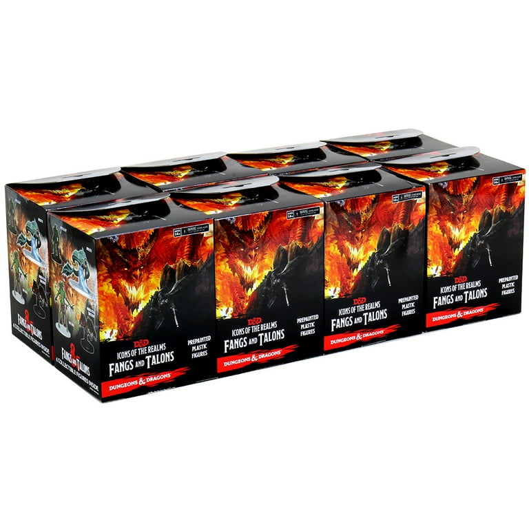 Dungeons and Dragons D&D Fangs and Talons 8ct. Booster Brick Dungeons and Dragons D&D Fangs and Talons 8ct. Booster Brick
