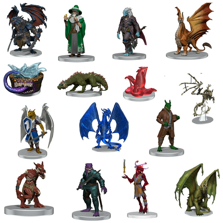 D&D Icons of the Realms Miniatures Set 22 - 8 Count Booster Brick, Assorted  Pre-Painted Miniatures 