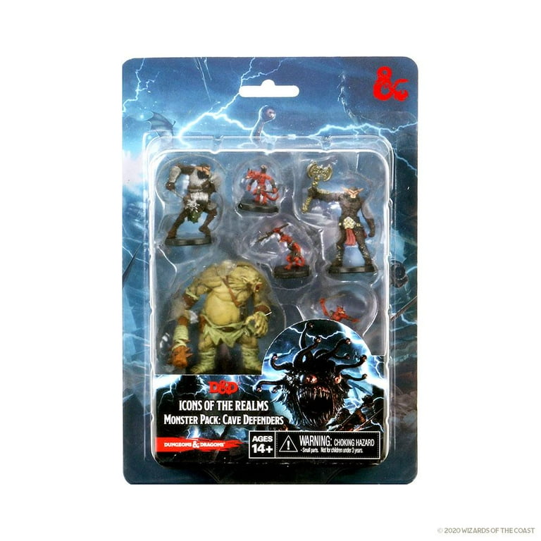 Dungeons and Dragons D&D Icons of the Realms: Monster Pack Cave Defenders 6 Figures Dungeons and Dragons D&D Icons of the Realms: Monster Pack Cave Defenders 6 Figures