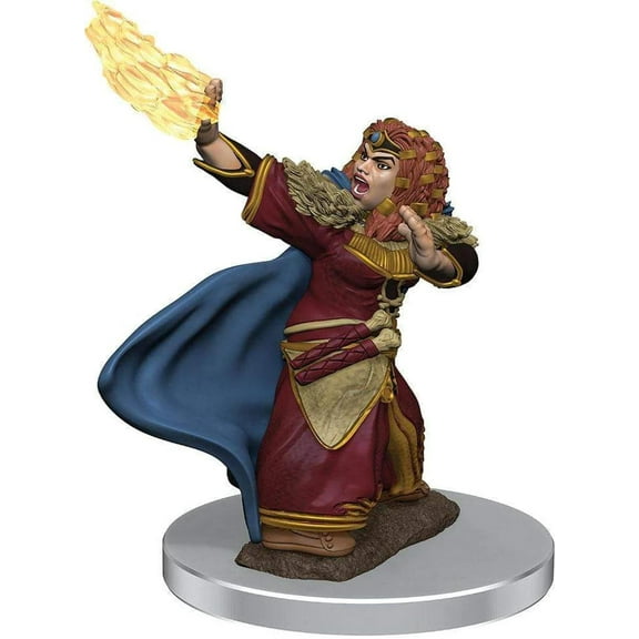D&D Icons of the Realms Premium Figures: Female Dwarf Wizard