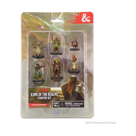 WizKids Dungeons and Dragons Icons of the Realms Figure Set Starter Set