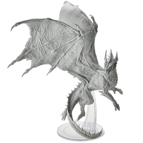 D&D Nolzur's Marvelous Miniatures: Adult Red Dragon - Unpainted Miniature, Dungeons & Dragons