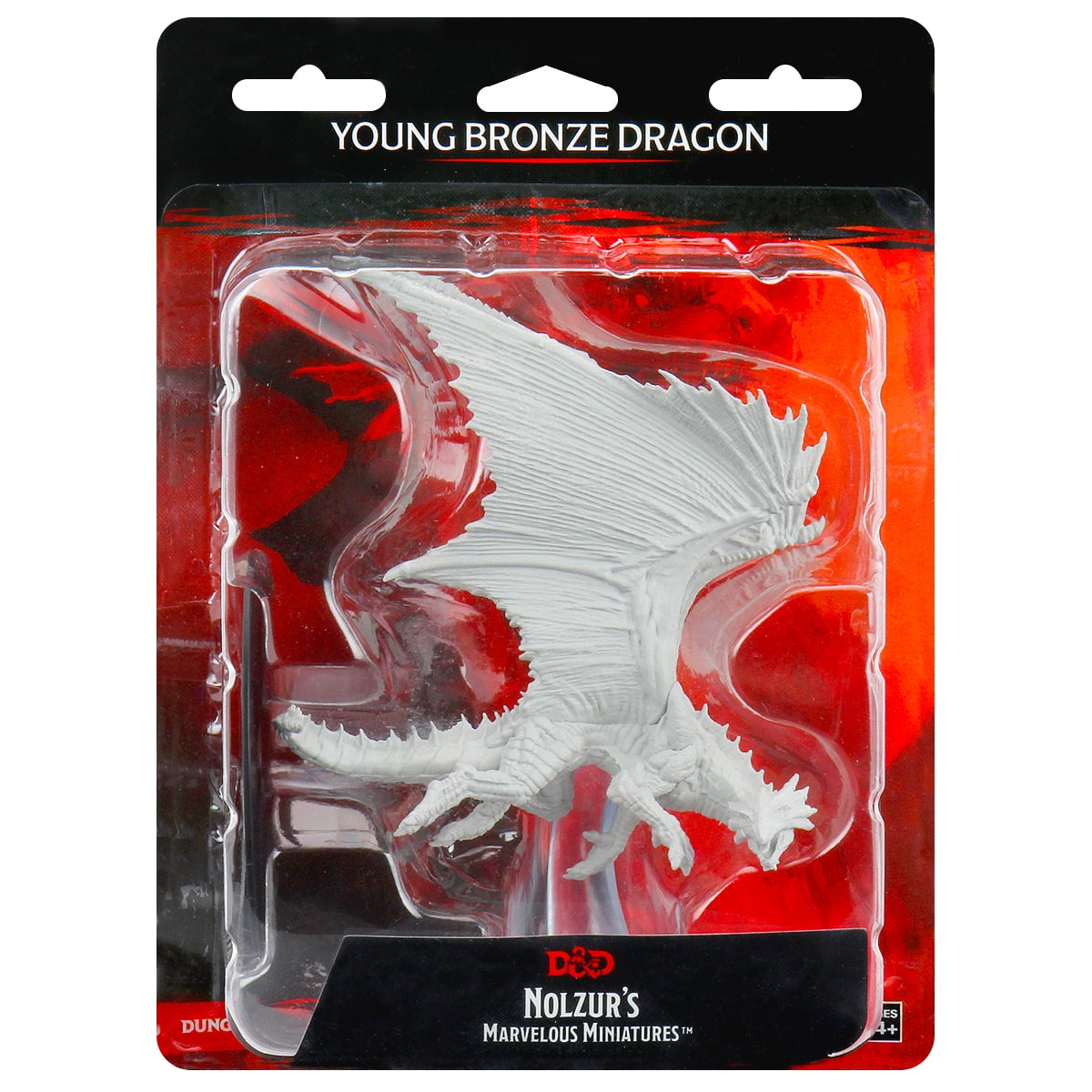 D&D Nolzur's Marvelous Miniatures: Young Bronze Dragon - Unpainted ...