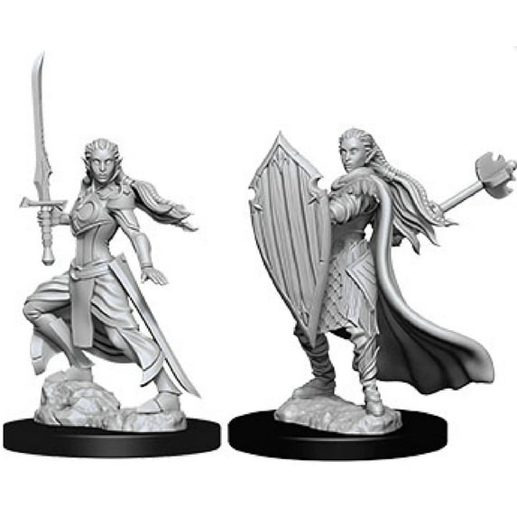 D&D Nolzurs Marvelous Unpainted Miniatures: Wave 9: Elf Female Paladin