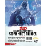 D&D Storm Kings Thunder - Dungeon Masters Screen - Tabletop RPG DM Screen, Dungeons & Dragons