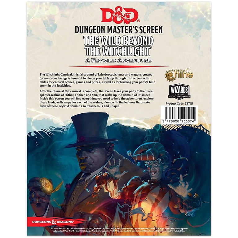 Pantalla Para Dungeon Master DOJA Hobbies – 4 Paneles Plegables, Acabado Liso, Con Bolsillos Y Plantillas Personalizables