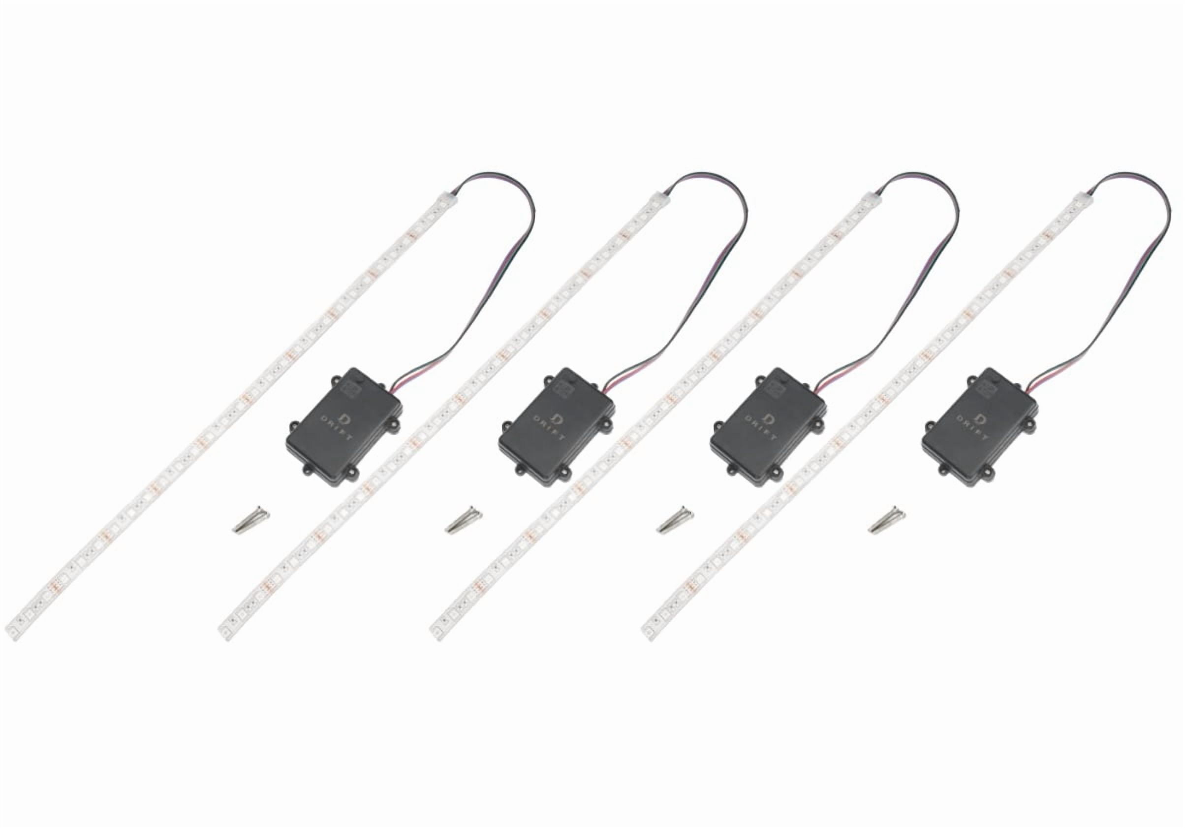 D DRIFT ALL THINGS WATER Kayak RGBW LED Flex Light Multipack, 4 Lights, KA6395D