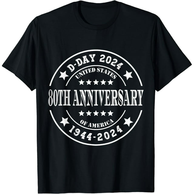 DDay 2024 80Th Anniversary 19442024 D Day 2024 Normandy TShirt