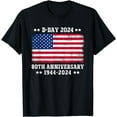 DDay 2024 80th Anniversary 19442024 D Day 2024 Normandy Cotton T