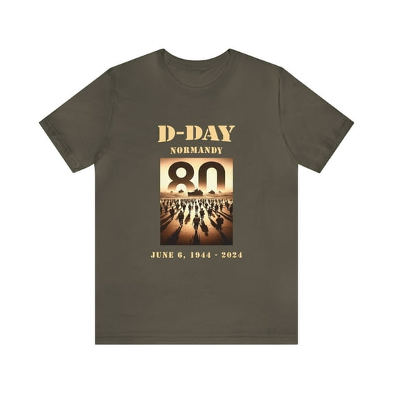 D-Day 80th Anniversary Shirt Normandy T-Shirt