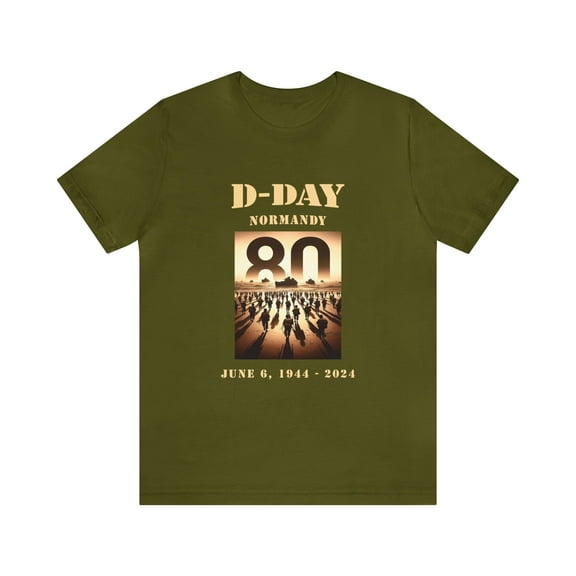 D-Day 80th Anniversary Shirt Normandy T-Shirt