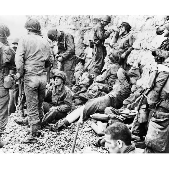 D-Day In Normandy History (36 x 24)