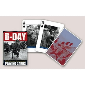 D-Day (Normandy Landing, WWII, Axis Allies) Playing Cards by Piatnik