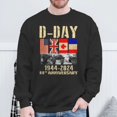 DDaynormandy Landings 80Th Anniversary 19442024 Uk Flag Sweatshirt
