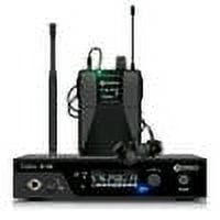 D Debra Audio ST-102 UHF Wireless in Ear Monitor System with Monitoring Type for Stage, Receiver for Studio, Guitar, Band Performance, Live Performance