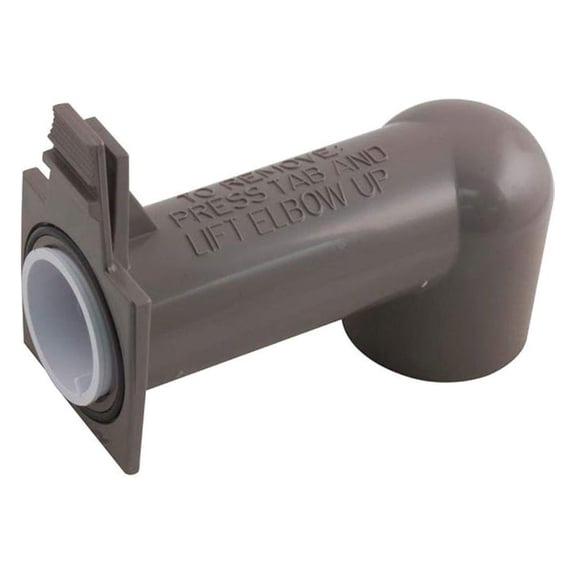 D.E.CX4220A Flanged Elbow Assembly with Check Replacement for Filters