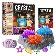 Piano Potato Crystal Growing Kit for Kids Ages 8-12,Mega Crystal Growing Lab,Crystal Dig Stem Educational Science Toy with Amethyst Dig & Vibrant Crystal Cultivation