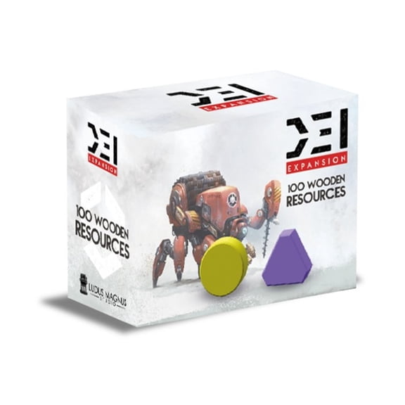 Ludus Magnus Studio D.E.I. - Divide et Impera - Wooden Resources Set New