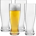 thumbnail image 1 of DÃ¢â‚¬â„¢Eco Unbreakable Beer Pilsner Glasses 24 oz - 100% Shatterproof Tritan - Set of 4 - Ideal for Indoor and Outdoor Use- Reusable and Dishwasher Safe, 1 of 6