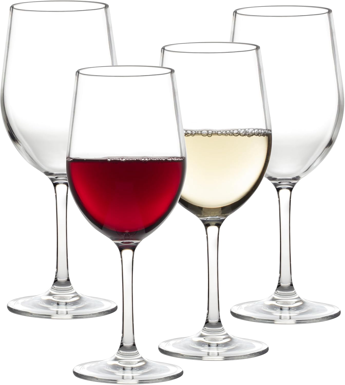 D'Eco Unbreakable Stemmed Wine Glasses, 12oz - 100% Tritan - Shatterproof,  Reusable, Dishwasher Safe Drink Glassware (Set of 4)- Indoor Outdoor  Drinkware - Great Wedding Gift - Walmart.com