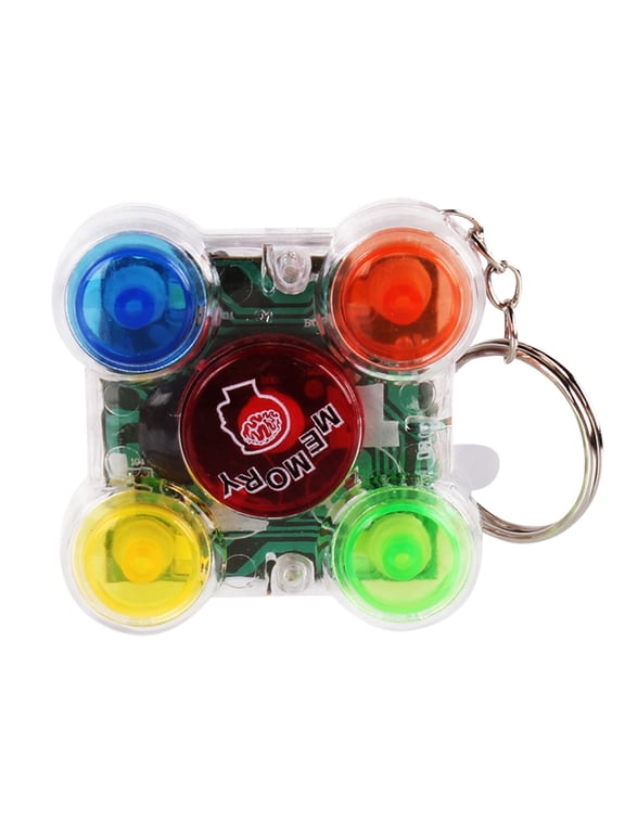 D Electronic Memory Game Keychain Toy Led Handle For Kids Adults 2026