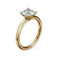 thumbnail image 1 of D-F VS 8.00MM Moissanite Engagement Ring (0.96 ct Moissanite Weight, 2.21 ct dew) Asscher Cut 14K Gold, 1 of 3