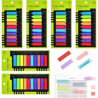1200pcs Sticky Tabs,Book Tabs for Annotating Books,Aesthetic Index Tabs,Sticky Notes,Page Markers,Translucent, Writable,Repositionable