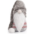 thumbnail image 1 of D-FantiX Christmas Gnome Plush 13 Inch Large Swedish Tomte Gnome Ornaments with Long Hat Holiday Scandinavian Christmas Decorations for Home (Grey, Nose Without Light), 1 of 7