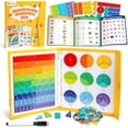 thumbnail image 1 of D-FantiX  Large Magnetic Fraction Educational Puzzle for Kids , Fraction Tiles & Circles Set, Math Manipulatives and Elementary Math Games, 1 of 9