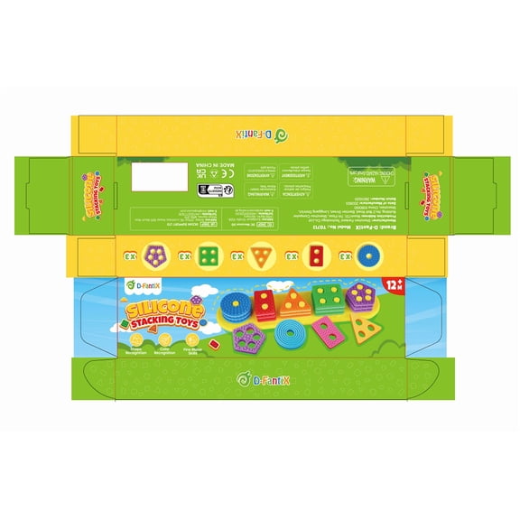D-FantiX silicone stacking toys