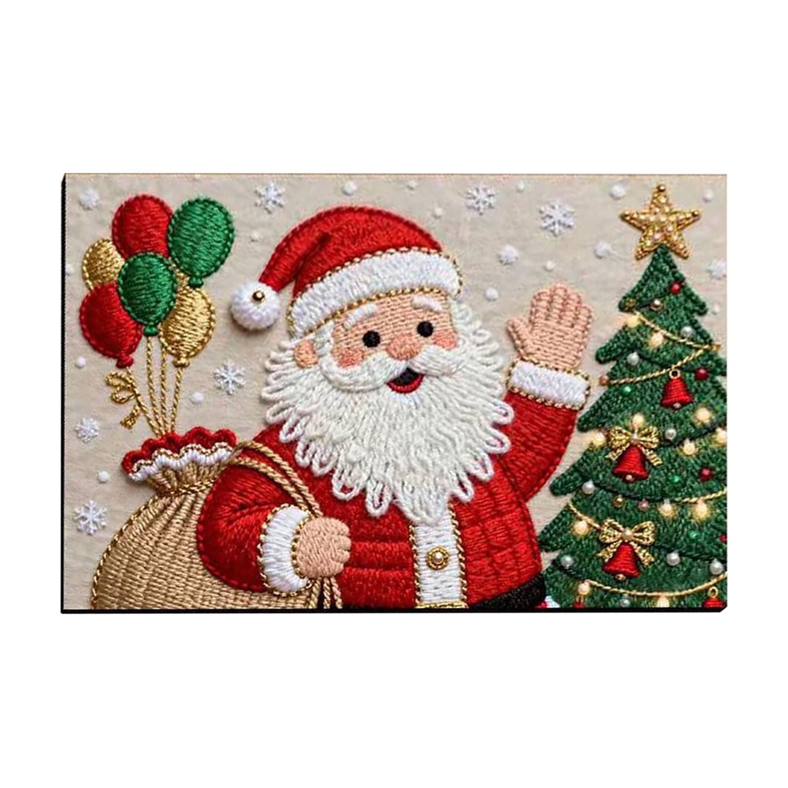 Santa Brick Wall Doormat NCU0XD1052