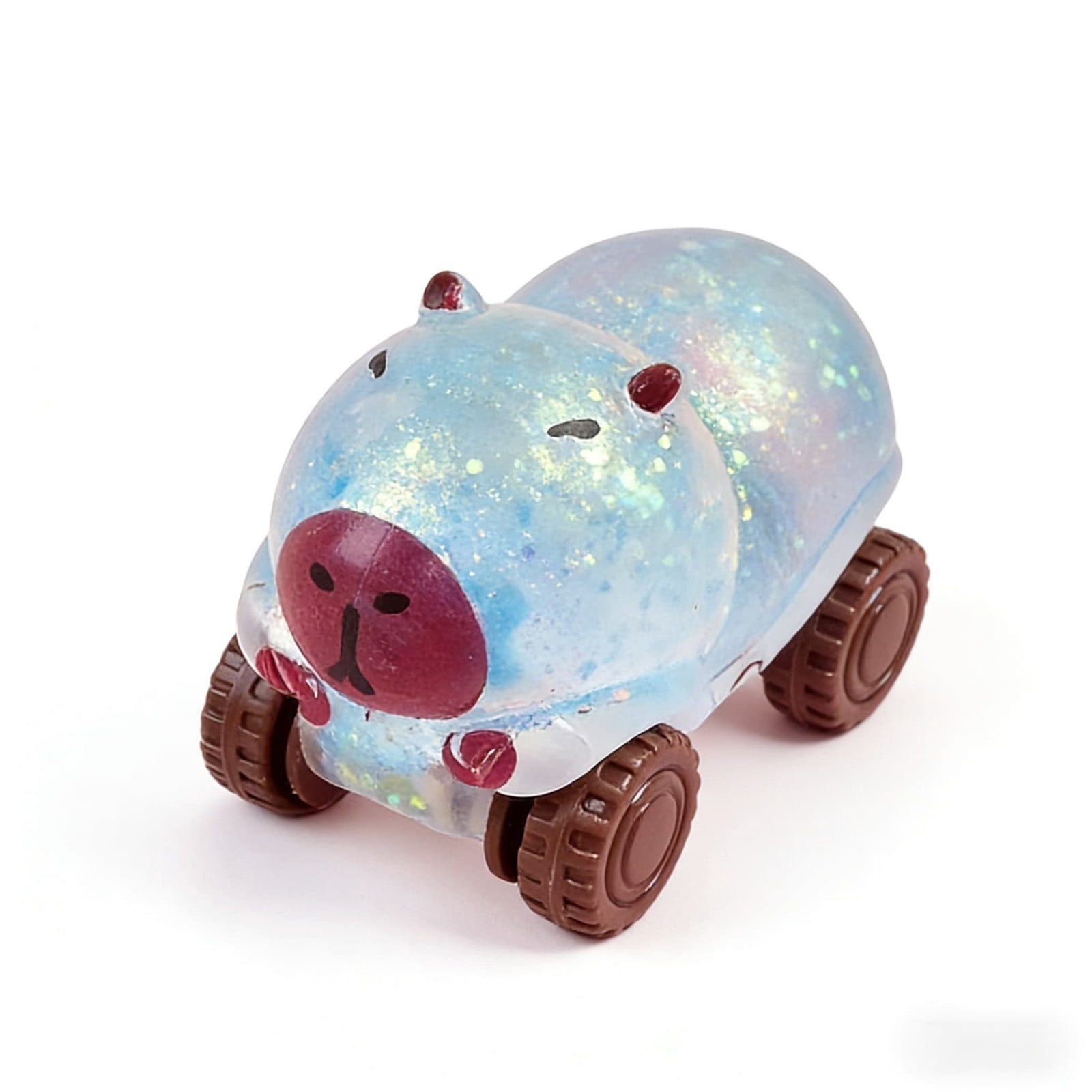 D Fidget Toy Capybara Car Toy With Stress Relief Deformable Wheels And ...