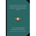 thumbnail image 1 of D. Fr. Strauss' Alter Und Neuer Glaube Und Seine Literarischen Ergebnisse (1873) Paperback, 1 of 1
