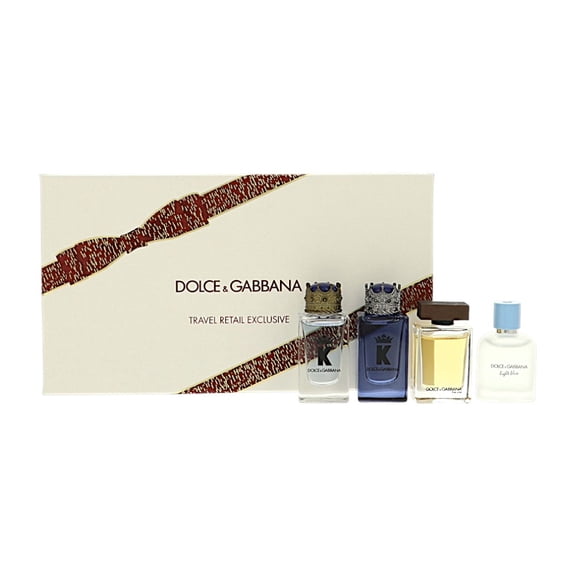 D&G 4 Piece Gift Set For Men 4 Piece Gift Set by Dolce & Gabbana Gift Set for Men