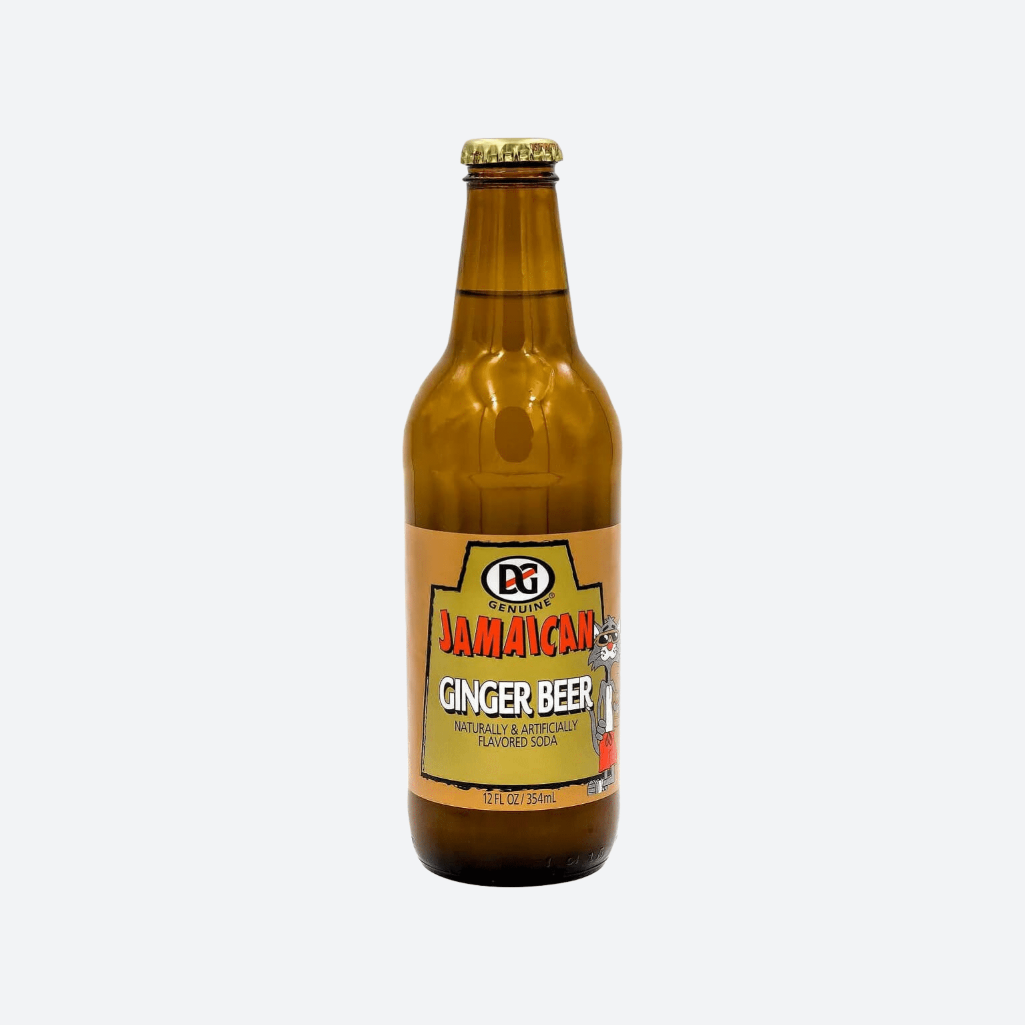 D&G Authentic Jamaican Ginger Beer Soda - 12 Oz of Spicy and Refreshing ...