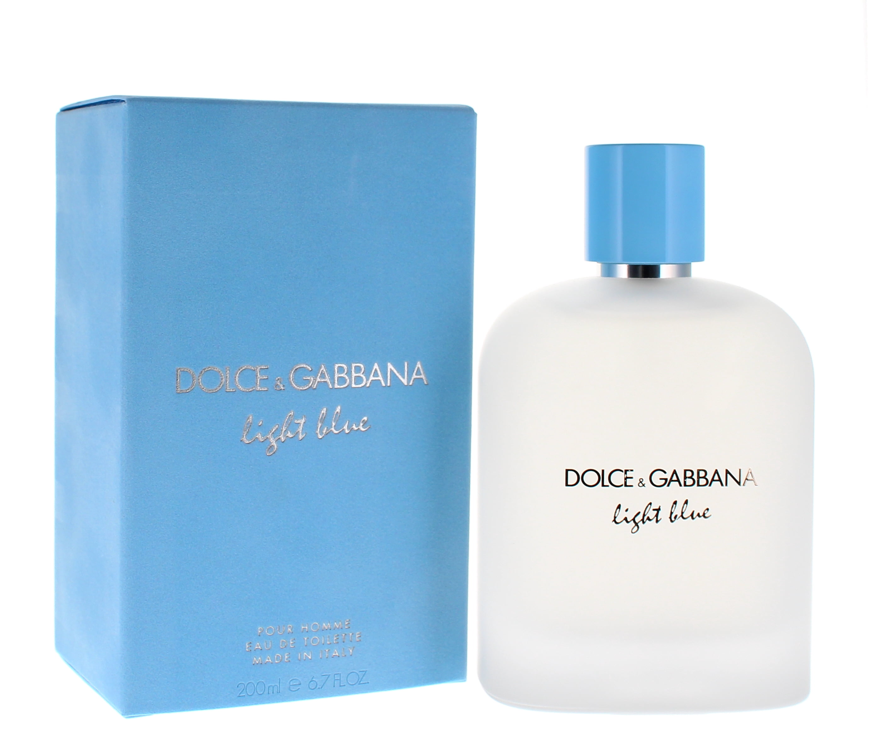 D&G Light Blue 6.7oz EDT Spray (M)