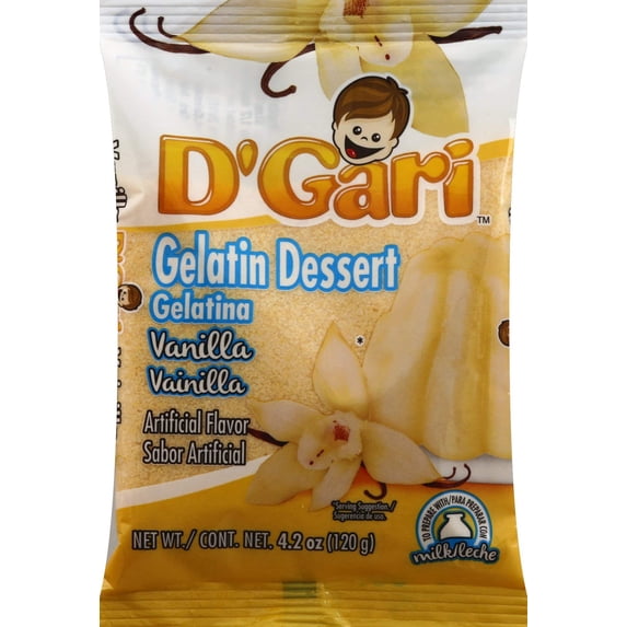 D GARI Gelatin Mix Regular Sugar Level Plastic Bag, (Pack of 20)