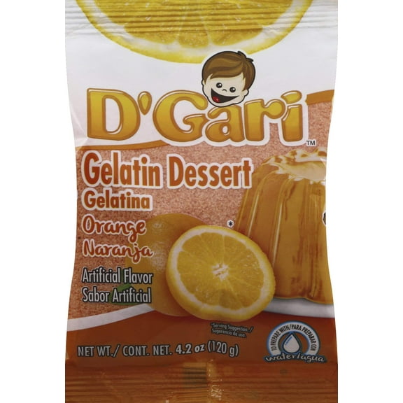 D GARI Gelatin Mix Regular Sugar Level Plastic Bag (Pack of 3)