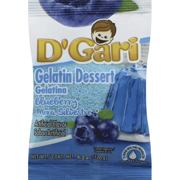 D'gari Gelatin Mix Regular Sugar (Pack of 24)
