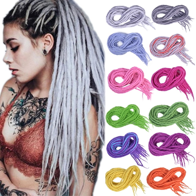 D-GROEE 1 Bag Hair Box Braids Crochet Hair 22 Inch Multi-colors Crochet ...